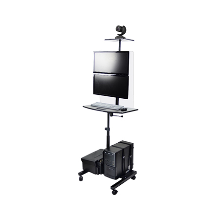 Dual Monitor Cart - 5J020004-B00