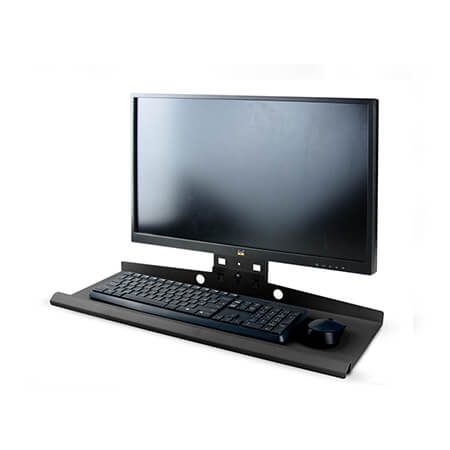 Számítógép monitor fali tartó billentyűzet tálcáva - 5F010003-B01